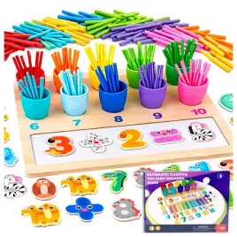 tablica-edukacyjna-gra-montessori-kubeczki-cyfry-patyczki-drewniane-3