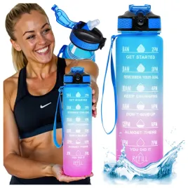 butelka-bidon-ze-slomka-na-wode-motywacyjny-1l-rozowo-niebieski-fitness