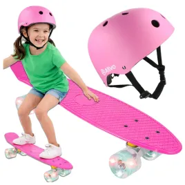 zestaw-deskorolka-fiszka-56cm-led-abec-7-fishboard-kask-dzieciecy-54-58cm