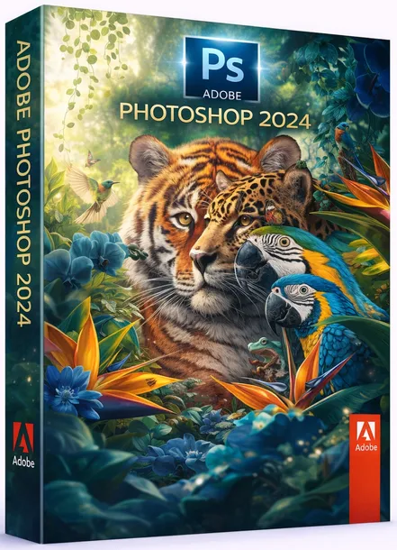 ADOBE PHOTOSHOP 2024 WIN BOX ✔️ Licencja Bezterminowa Komercyjna