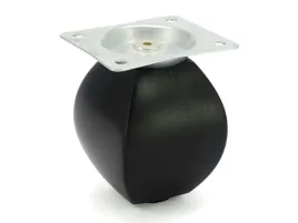 nozka-stopka-noga-meblowa-drewniana-czarna-beczka-masywna-h-80-8-cm