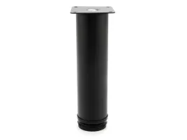 nozka-stopka-noga-meblowa-okragla-regulowana-fi50-czarna-20-cm-h200-wkrety
