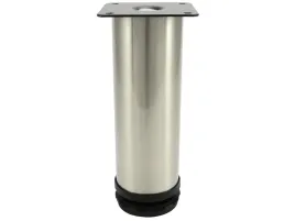 nozka-stopka-noga-meblowa-dn795-fi50-regulowana-inox-h150-wkr-15-cm