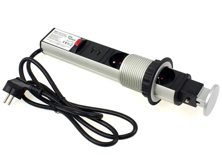 gniazdo-wpuszczane-w-blat-powerport-2xusb-srebrne-stan-nowy