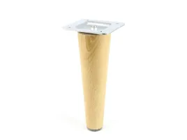 nozka-noga-stopka-meblowa-drewniana-prosta-lakier-regulowana-h-150-15-cm