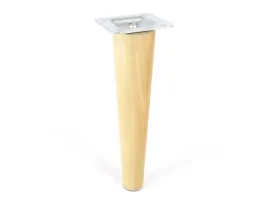 nozka-stopka-noga-meblowa-drewniana-prosta-lakier-regulowana-h-200-20-cm