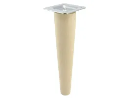 nozka-noga-stopka-meblowa-drewniana-surowa-prosta-reguluwana-h-200-20-cm