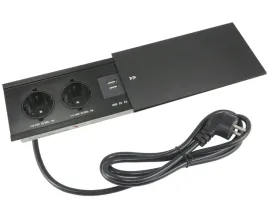 gniazdo-wpuszczane-chowane-wbududowane-w-blat-czarne-2x250v-2xusb-ip20