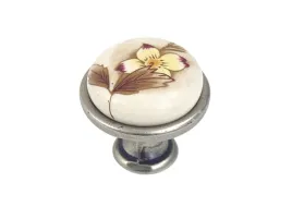 galka-uchwyt-dggp19-st-srebro-porcelana-z-kwiatem