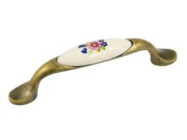 uchwyt-meblowy-dp19-st-zloto-porcelana-z-kwiatem