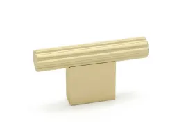 galka-uchwyt-meblowy-zloty-frezowany-ryflowany-metal-stripes-t-bar-60-mm