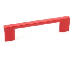 czerwony-uchwyt-meblowy-cienki-plaski-rozstaw-128-mm-22576