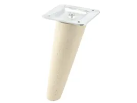 nozka-noga-stopka-meblowa-drewniana-surowa-skosna-regulowana-h-150-15-cm