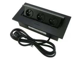 gniazdo-wpuszczane-chowane-w-blat-flexiport-czarne-3-x-230v-z-kablem
