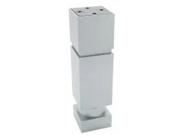 nozka-noga-stopka-meblowa-h150-15-cm-kwadrat-45mm-regulowana-aluminium-filc