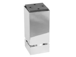 nozka-noga-stopka-meblowa-h100-10-cm-kwadrat-45x45-regulowana-chrom-filc