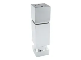nozka-noga-stopka-meblowa-h150-15-cm-kwadrat-45x45-regulowana-chrom-filc