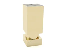nozka-noga-stopka-meblowa-h100-10-cm-kwadrat-45-x-45-regulowana-zlota-filc