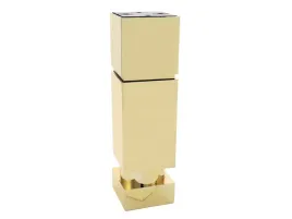 nozka-noga-stopka-meblowa-h150-15-cm-kwadrat-45x45-regulowana-zlota-filc