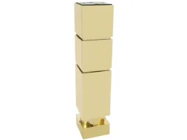 nozka-noga-stopka-meblowa-h250-25-cm-kwadrat-45x45-regulowana-zlota-filc
