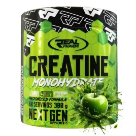 real-pharm-creatine-monohydrate-300g-kreatyna-monohydrat-zielone-jablko