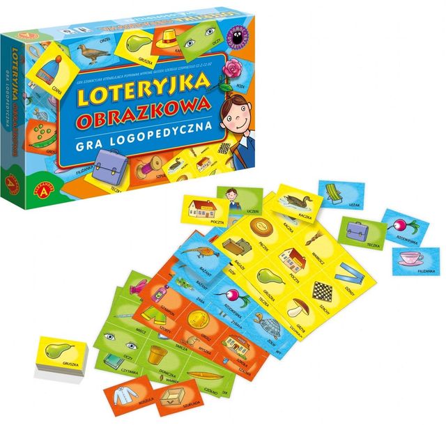 Alexander Loteryjka Obrazkowa Gra Logopedyczna 03291