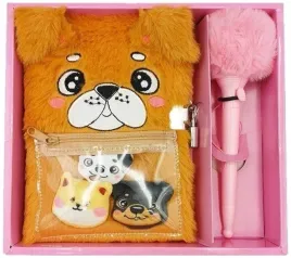 stnux-pluszowy-pamietnik-piesek-z-dlugopisem-stn9490