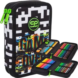 coolpack-piornik-dwukomorowy-z-wyposazeniem-jumper-2-game-over-f066679