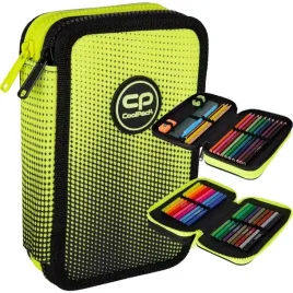 coolpack-piornik-dwukomorowy-z-wyposazeniem-jumper-2-lemon-e66510