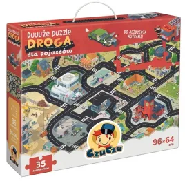 czuczu-duze-puzzle-z-dziurka-droga-dla-pojazdow-35-elementow-91613