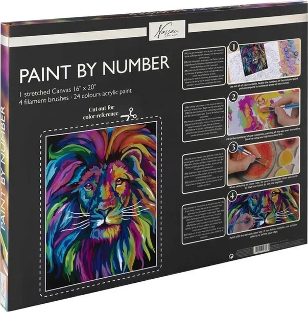 malowanie-po-numerach-lew-plotno-podobrazie-50x40-elementy-zestawu-pedzle-farby-instrukcja-wzor-na-plotnie