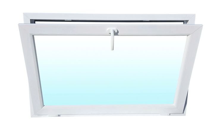 Okno PCV nowe 120x80 dwuszybowe uchylane 1200x800
