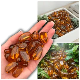 kamyczki-szklane-dekoracyjne-do-doniczek-amber-kidney-glass-26-32mm-1kg