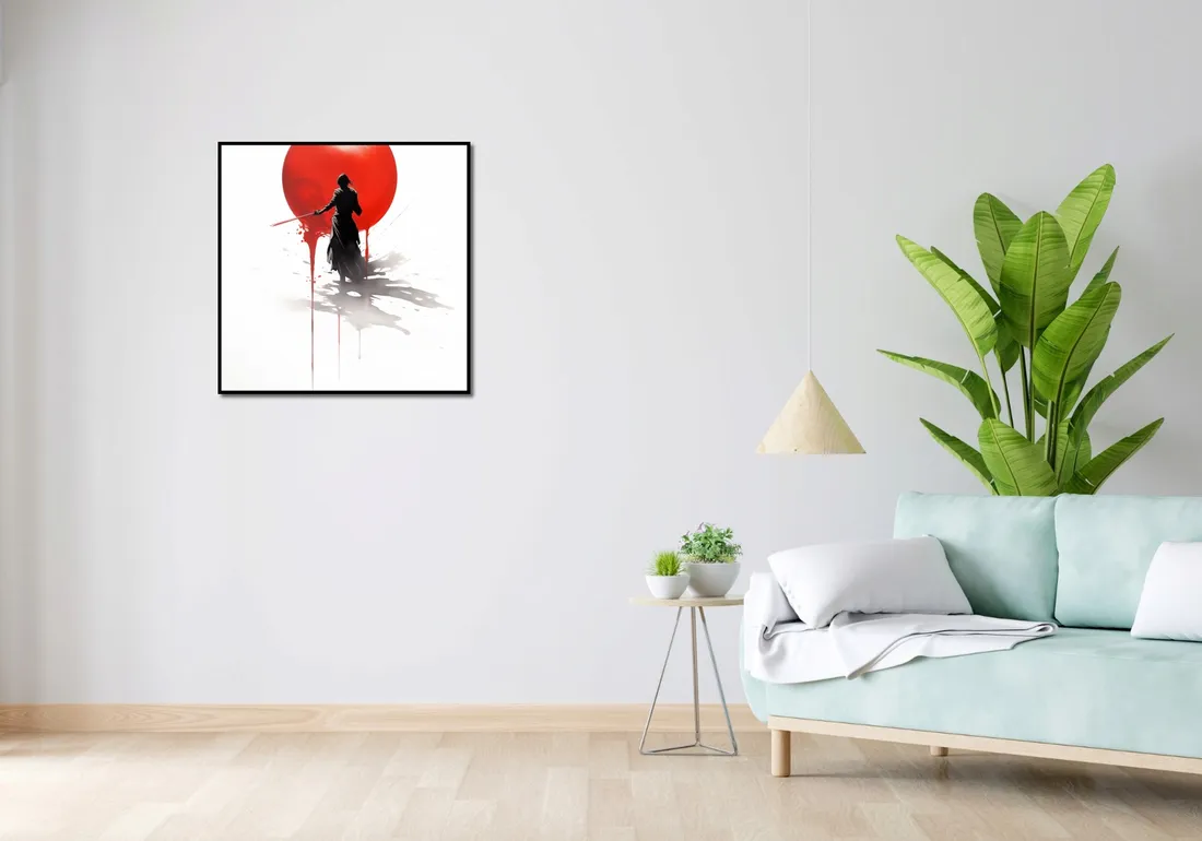 plakat-70x70cm-samotny-samuraj