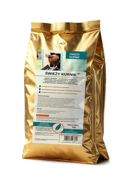 NATURALNY ŚRODEK ŚWIEŻY KURNIK PREPARAT DLA KUR (5 kg)