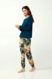 vamp-21070-pizama-damska-s-material-dominujacy-wiskoza