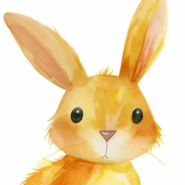 plakat-70x70cm-slodki-zajaczek