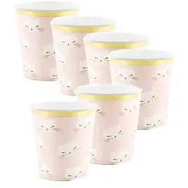 kubeczki-papierowe-kotek-kot-rozowe-urodzinowe-6