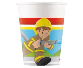 kubeczki-papierowe-procos-straz-pozarna-200-ml-8-szt