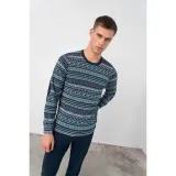 vamp-17570-pizama-meska-m-kolor-niebieski
