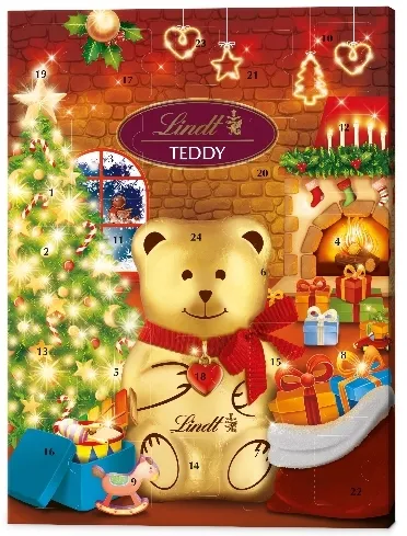 lindt-teddy-calendar-170g
