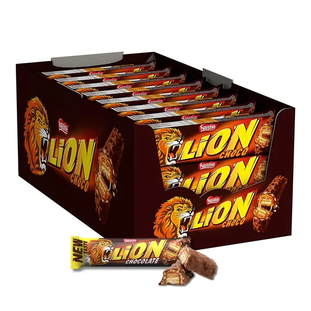 lion-chocolate-baton-40-x-42-g-nazwa-handlowa-lion-nadziewany-wafel-z-karmelem-i-platkami-pszennymi-oblany-mleczna-czekolada-42-g