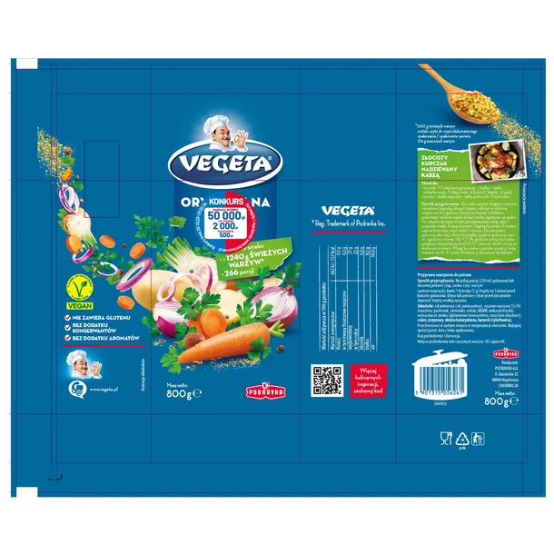 vegeta-800-g-stan-nowy