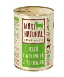 maxi-natural-karma-mokra-dla-psa-jelen-i-wolowina-z-zurawina-400g