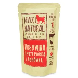 maxi-natural-karma-dla-psa-pelnoporcjowa-wolowina-150g-saszetka