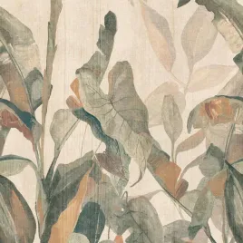 ekskluzywna-tapeta-winylowa-flizelina-egzotyczne-liscie-akwarela-159x280cm