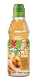 kubus-baby-sok-100percent-po-5-miesiacu-jablko-banan-marchew-6-x-300-ml