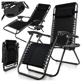lezak-ogrodowy-plazowy-skladany-krzeslo-fotel-paradise-zero-gravity-czarny