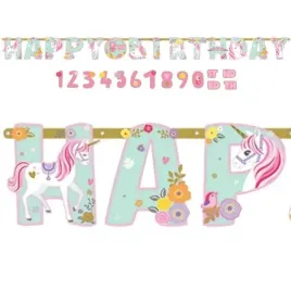 baner-happy-birthday-jednorozec-amscan-320-cm
