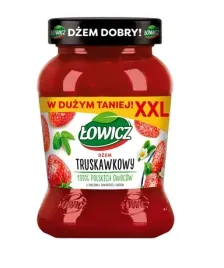 lowicz-dzem-truskawkowy-o-obnizonej-zawartosci-cukrow-450g